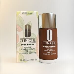 CLINIQUE EVEN BETTER MAKEUP SPF15 WN 124 SIENNA (D) 1 OZ #628
